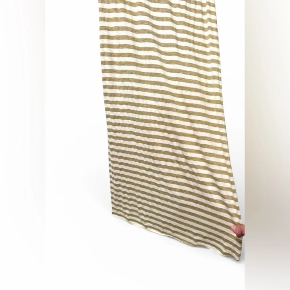 Julie’s Closet Striped Tulip Wrap Midi Skirt L | Boho Coastal Resort